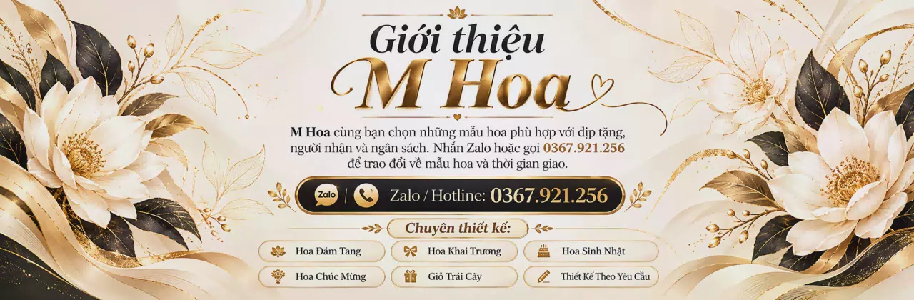 Ảnh bìa Shop hoa tươi Xã Đại Phước Đồng Nai - Tư vấn hoa theo từng dịp
